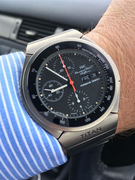 iwc porsche design titan armband|iwc titanium chronograph.